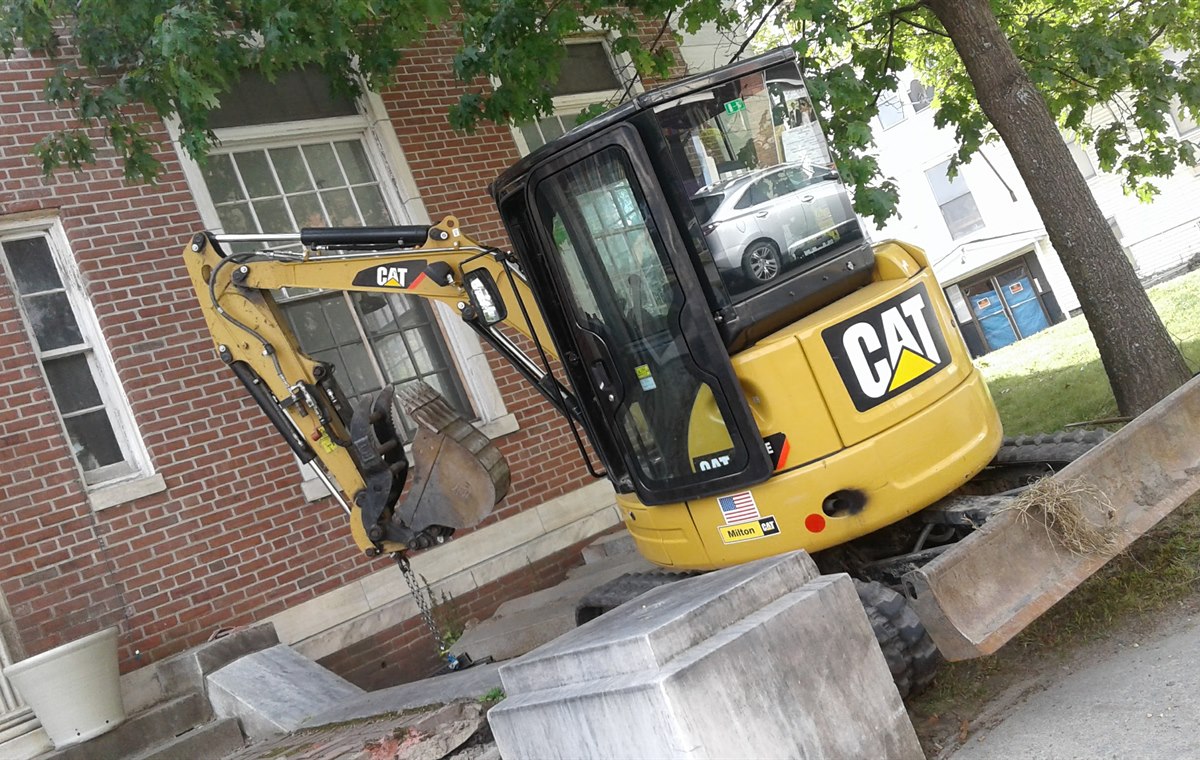 Used CAT303.5 Excavator detail photo