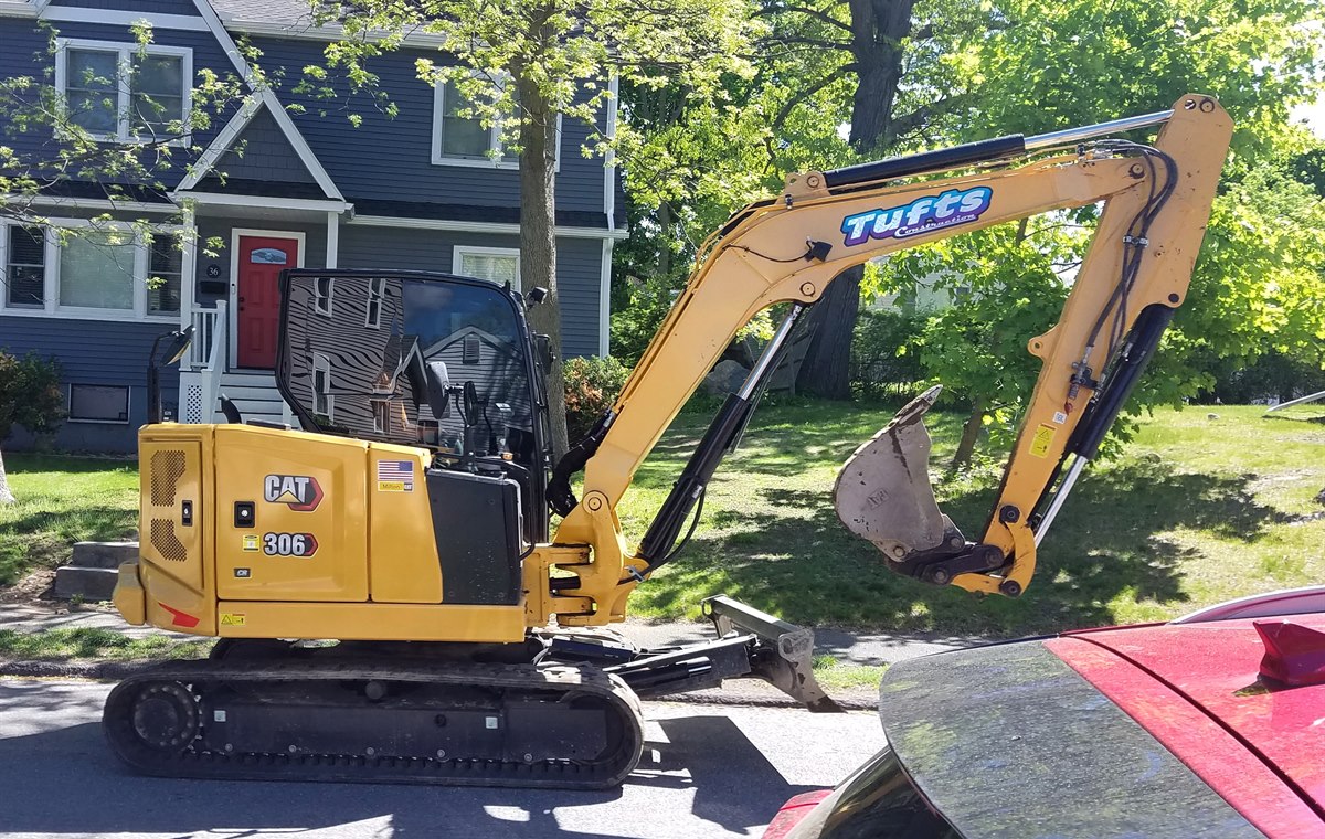 Used CAT306c Excavator detail photo