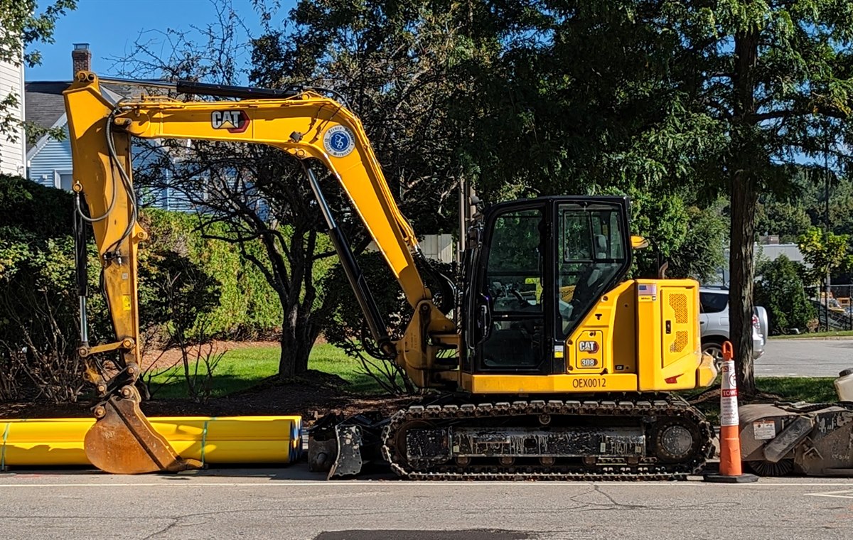 Used CAT308 Excavator detail photo