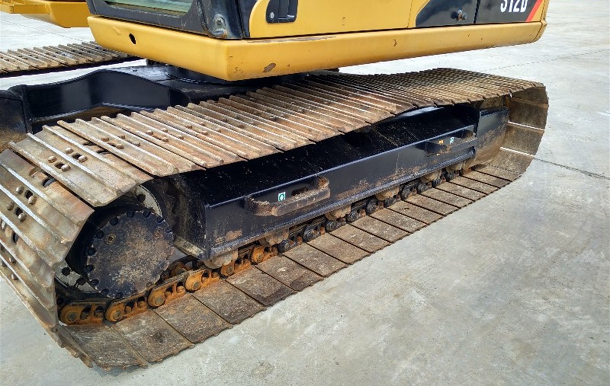Used CAT312D Excavator detail photo