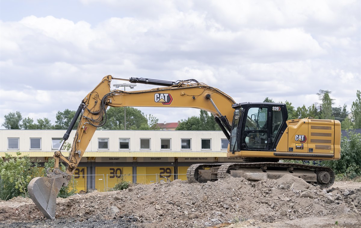 Used CAT320C Excavator