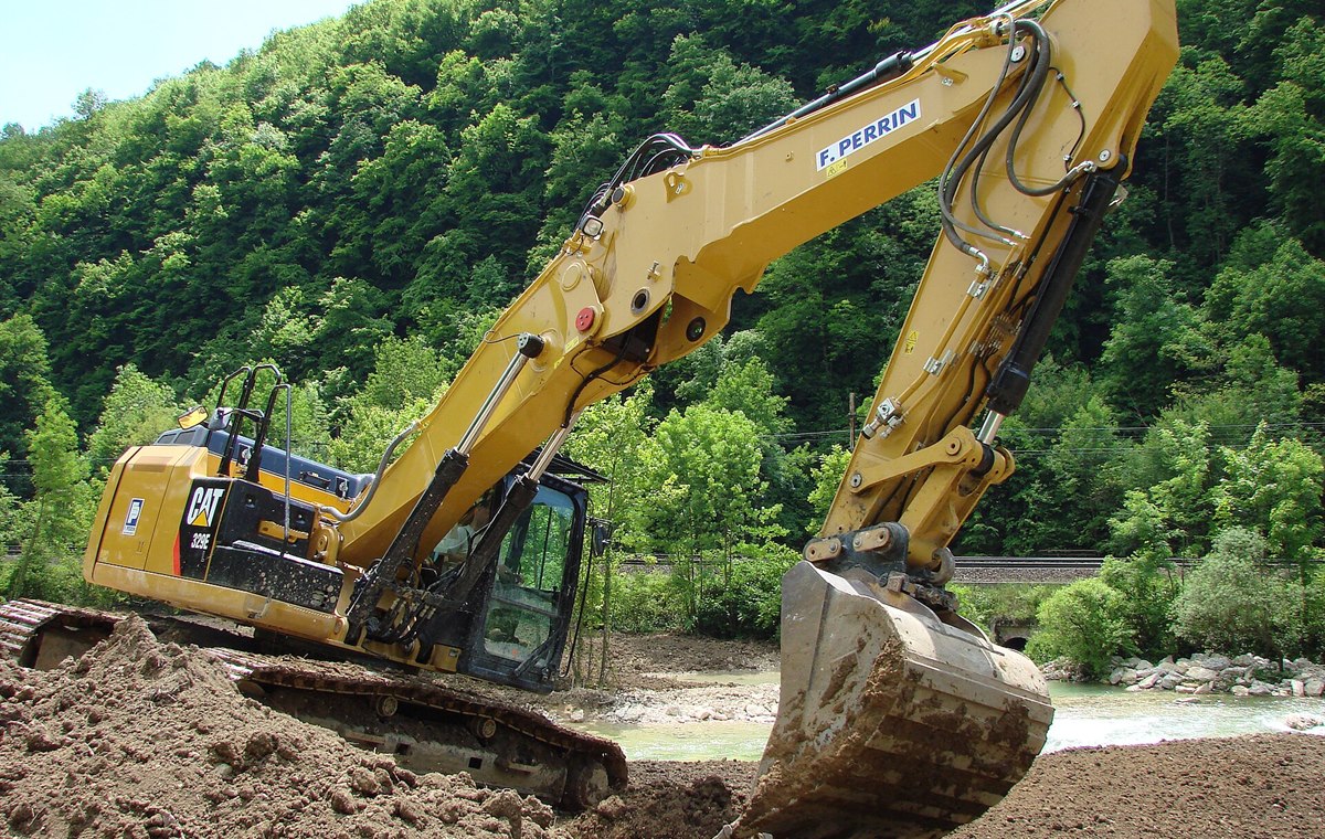 Used CAT329D Excavator