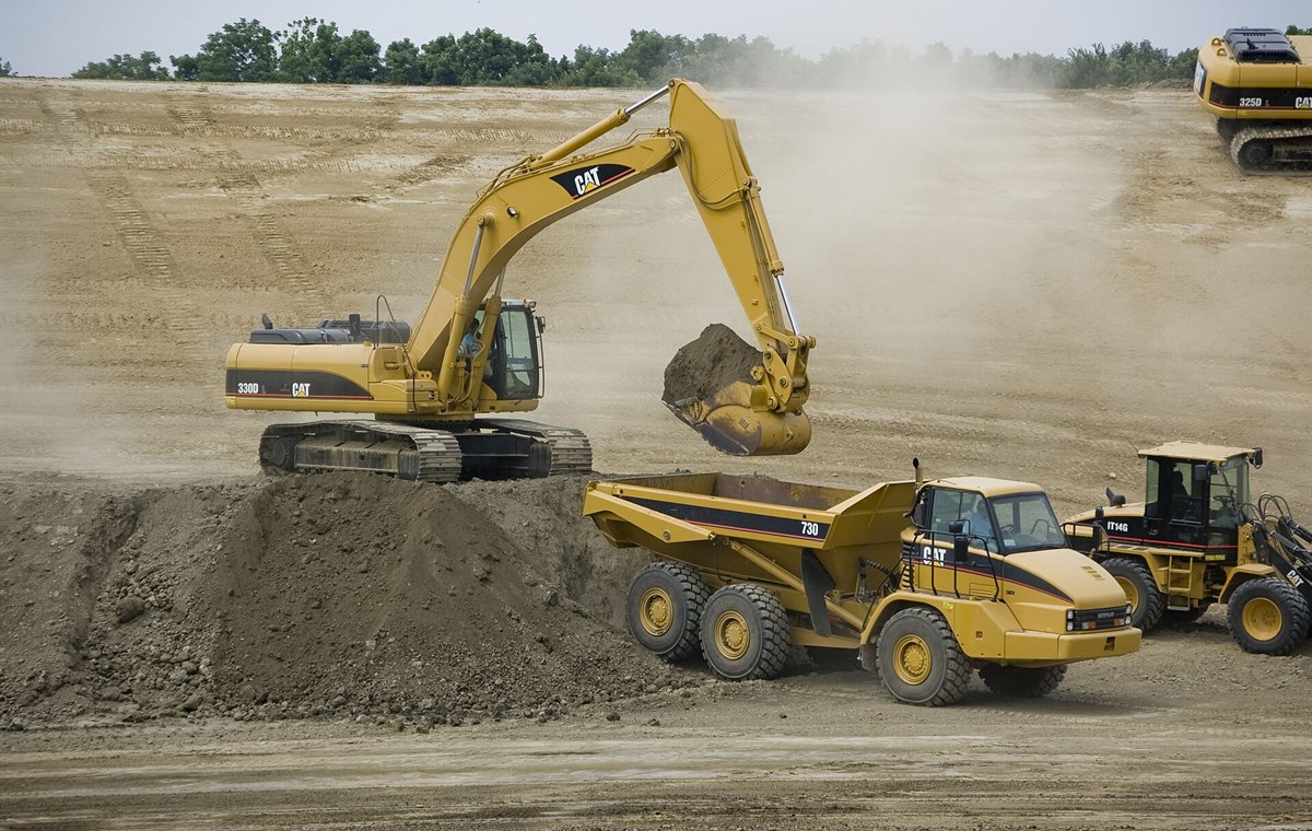 Used CAT330D Excavator detail photo