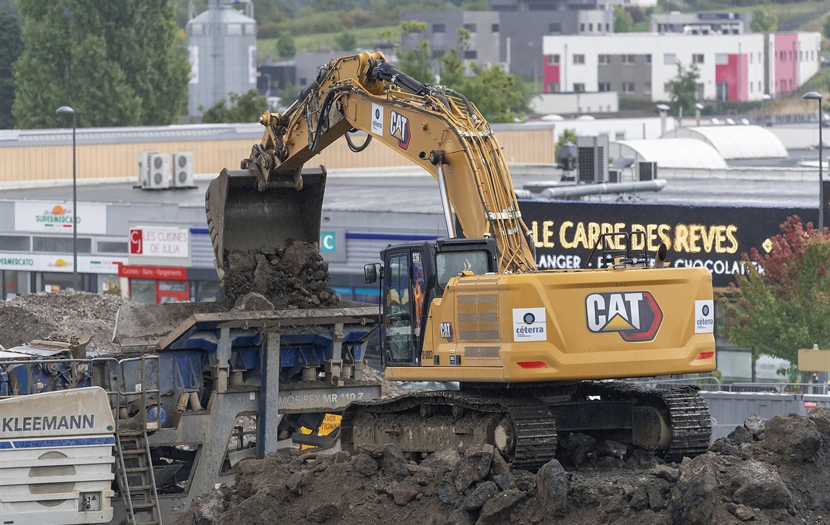 Used CAT336D Excavator detail photo