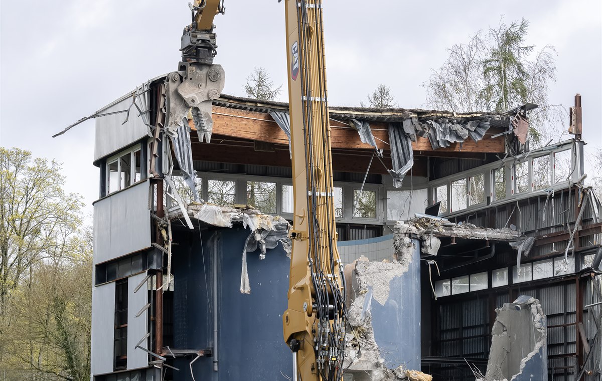 Used CAT340D Excavator detail photo