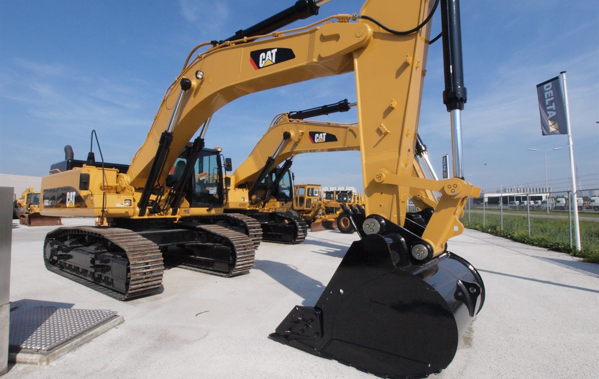Used CAT345D Excavator