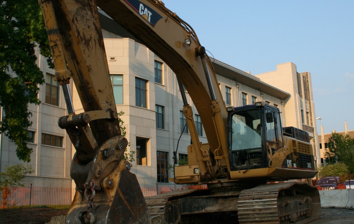 Used CAT345D Excavator detail photo