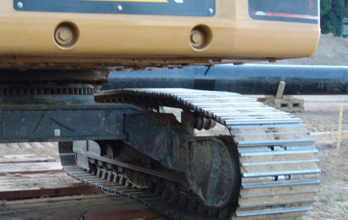 Used CAT345D Excavator detail photo