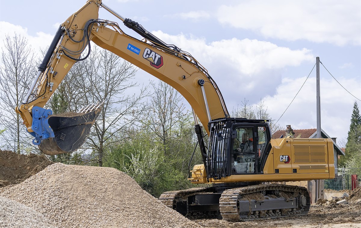 Used Caterpillar Excavator CAT336 detail photo