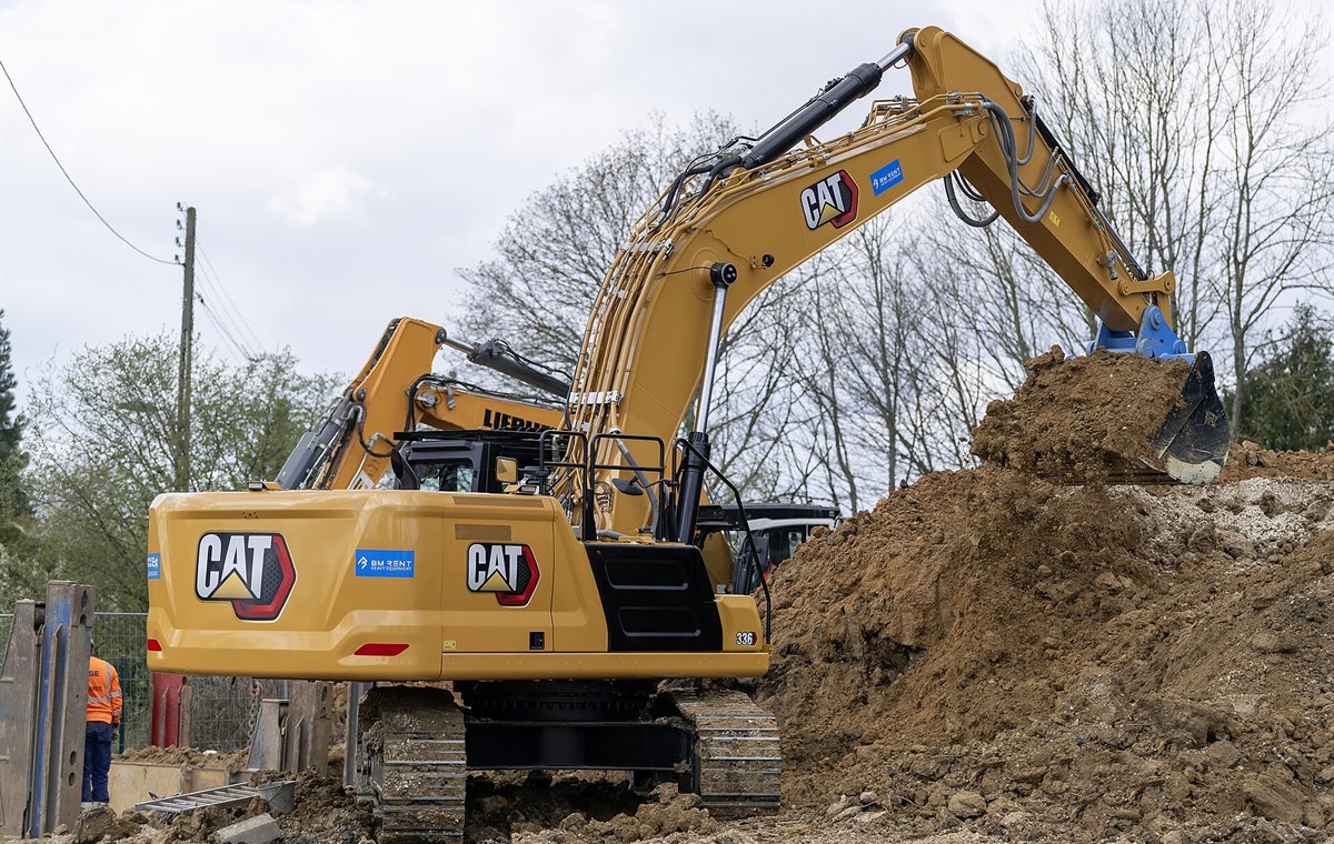 Used Caterpillar Excavator CAT336 detail photo