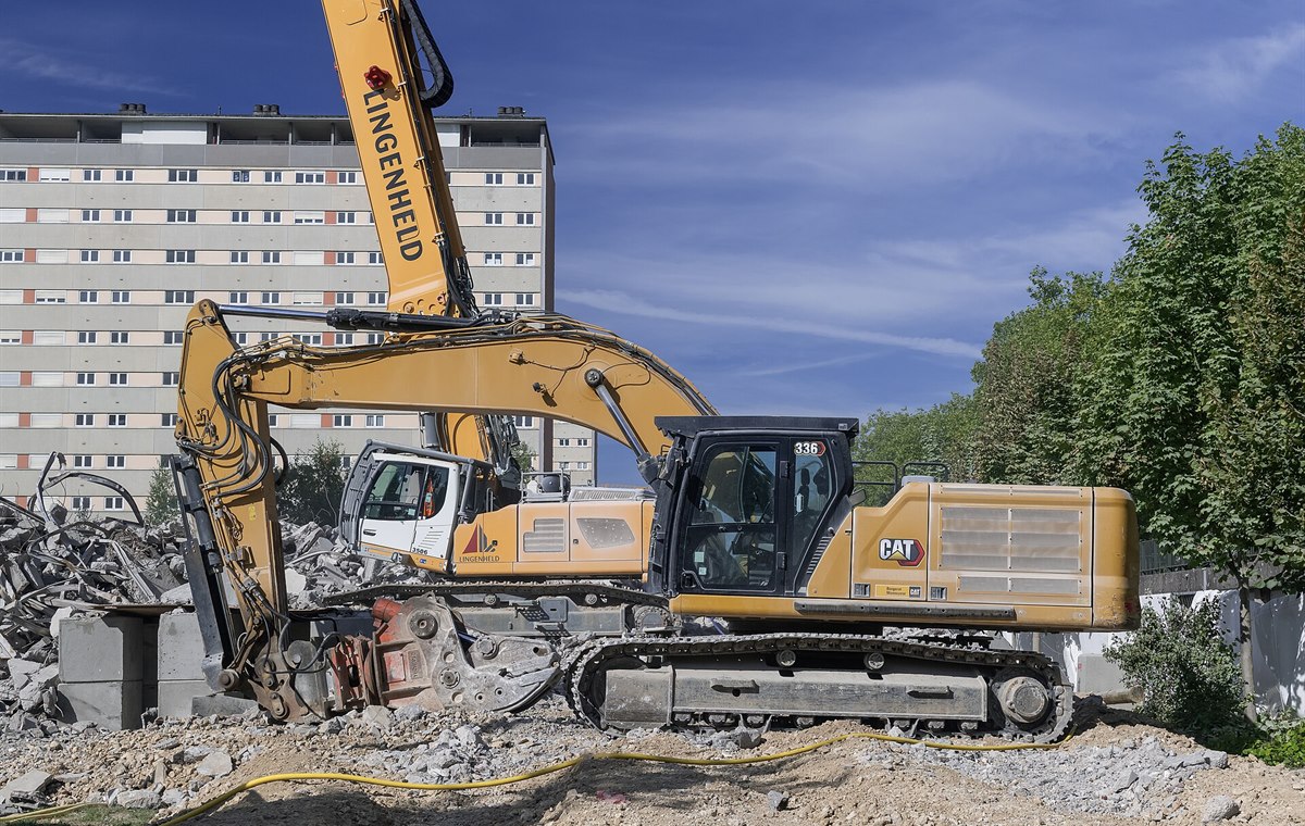 Used Caterpillar Excavator CAT336 detail photo