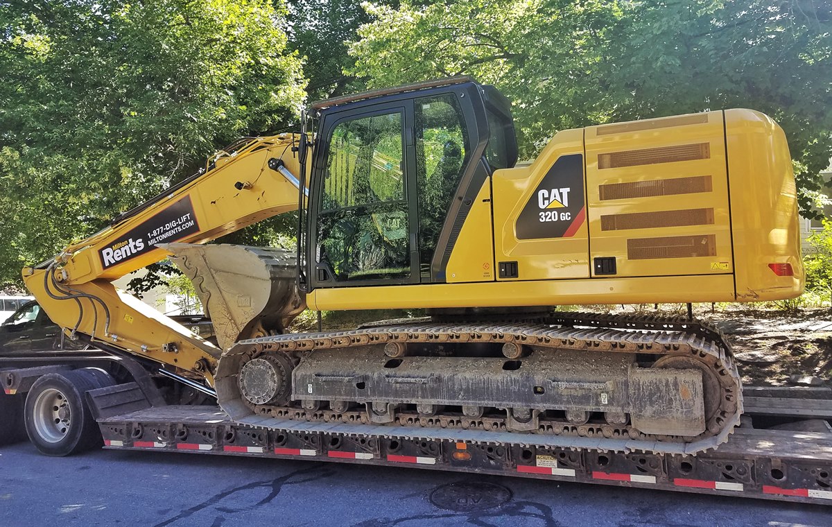Used Caterpillar Excavators CAT320 C7.1 2023 detail photo