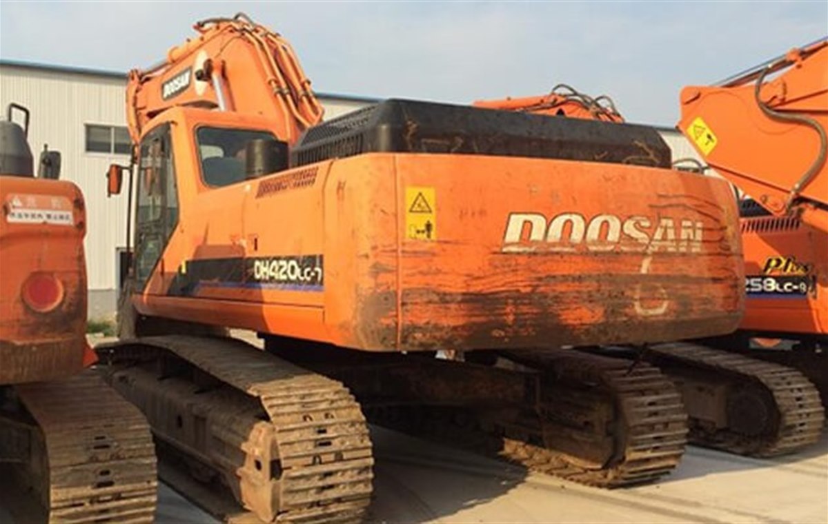 Used Doosan DH420LC-7 Excavator