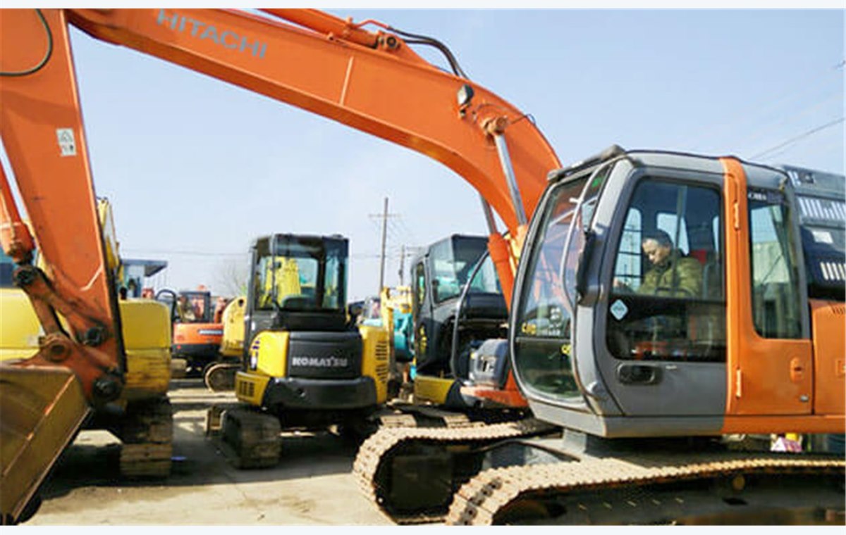 Used Hitachi ZX120-6 Excavators detail photo