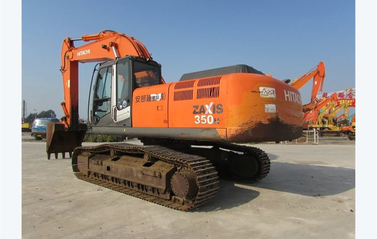 Used Hitachi ZX350 Excavator detail photo
