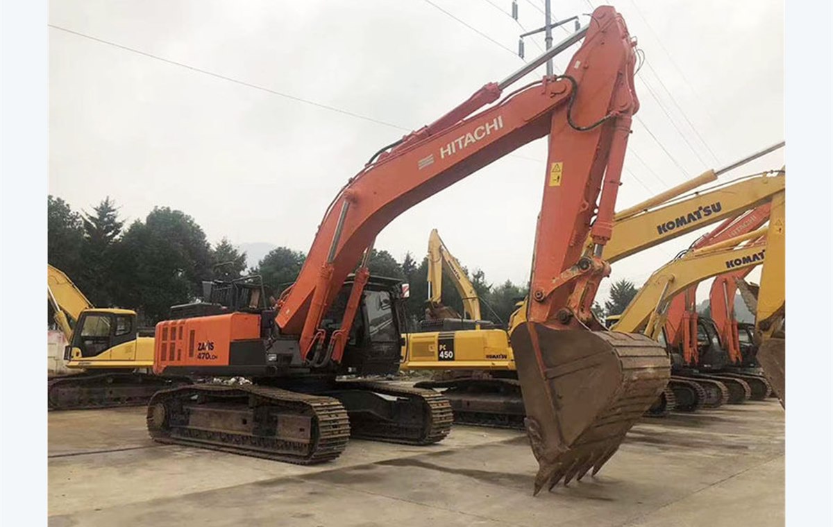 Used Hitachi ZX470 Excavator detail photo