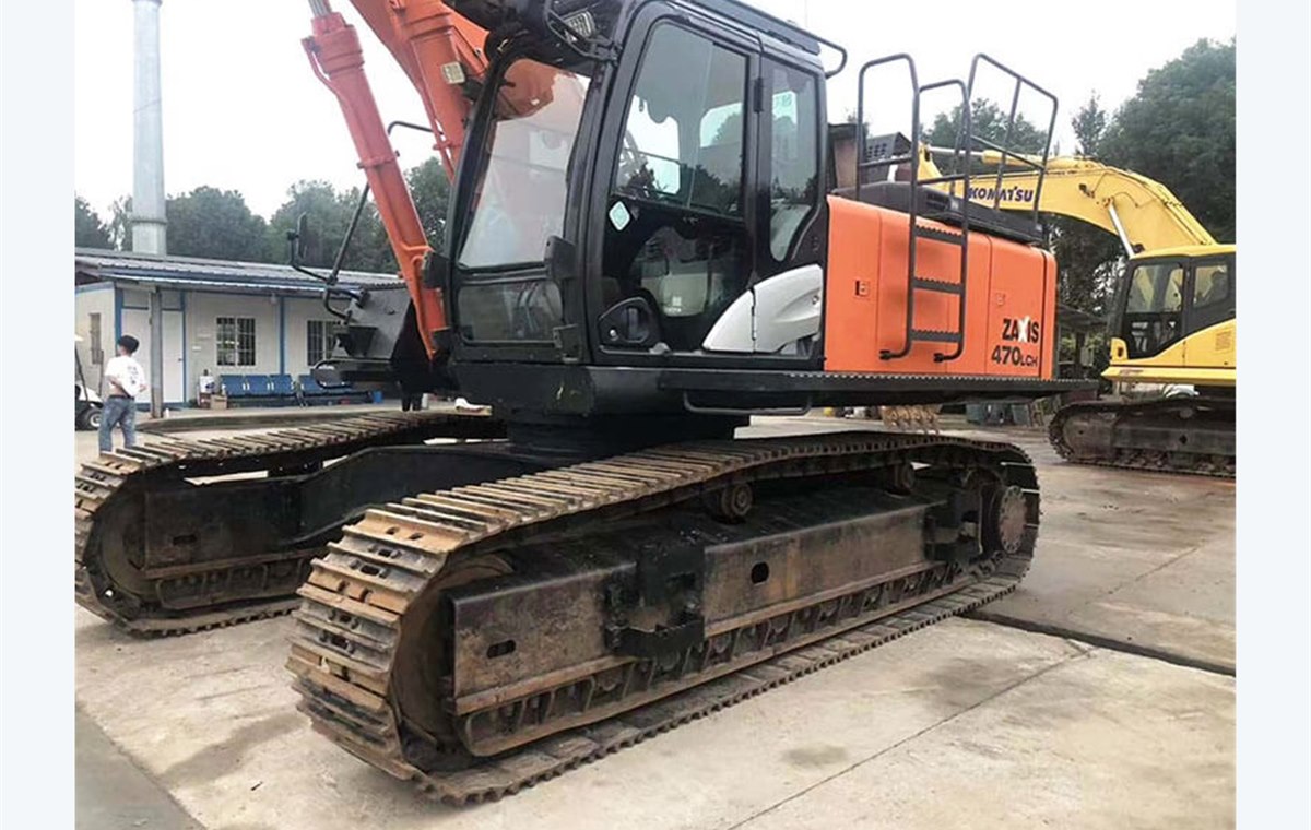 Used Hitachi ZX470 Excavator detail photo