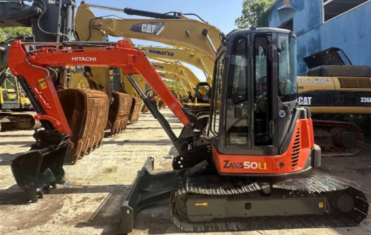 Used Hitachi ZX50U Excavators detail photo