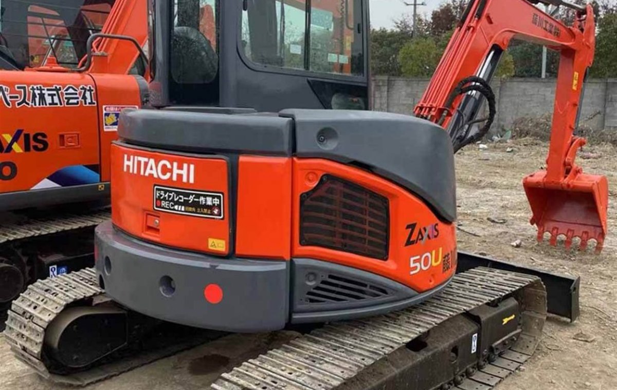 Used Hitachi ZX50U Excavators detail photo