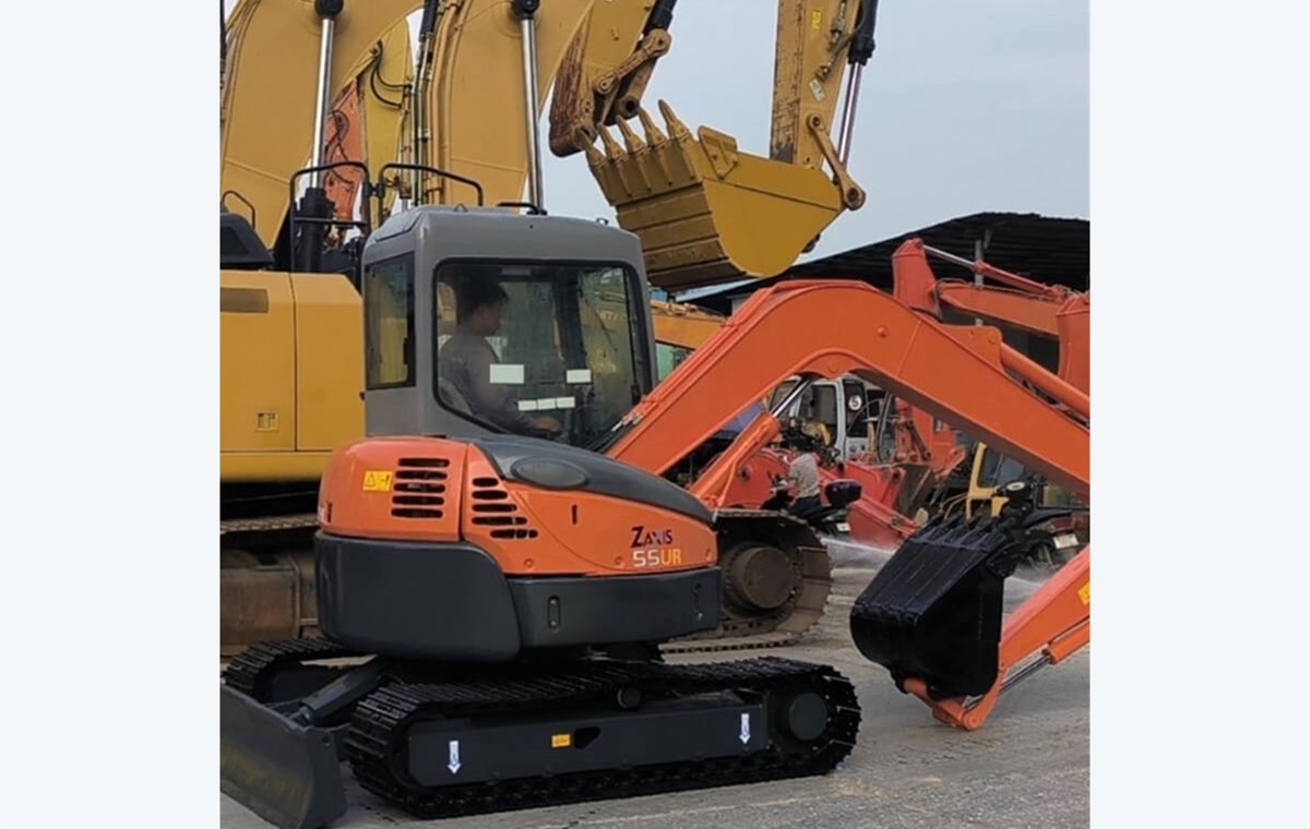 Used Hitachi ZX55 Excavator
