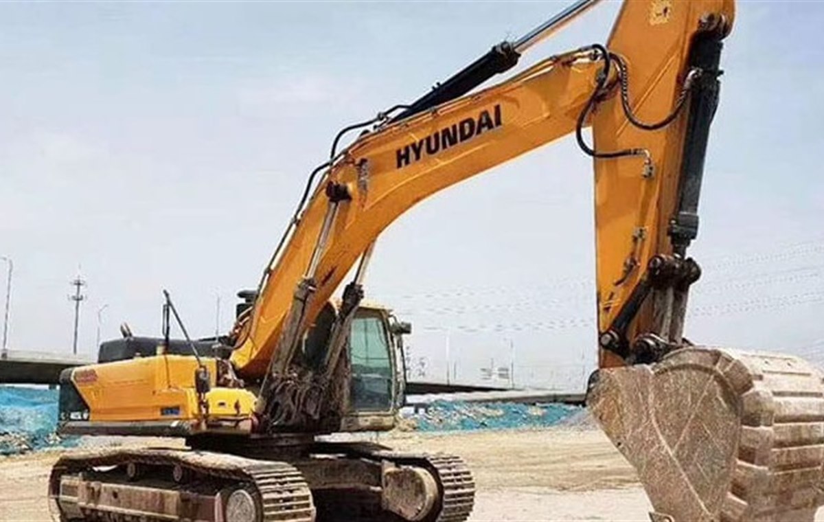 Used Hyundai 485LVS Excavator detail photo