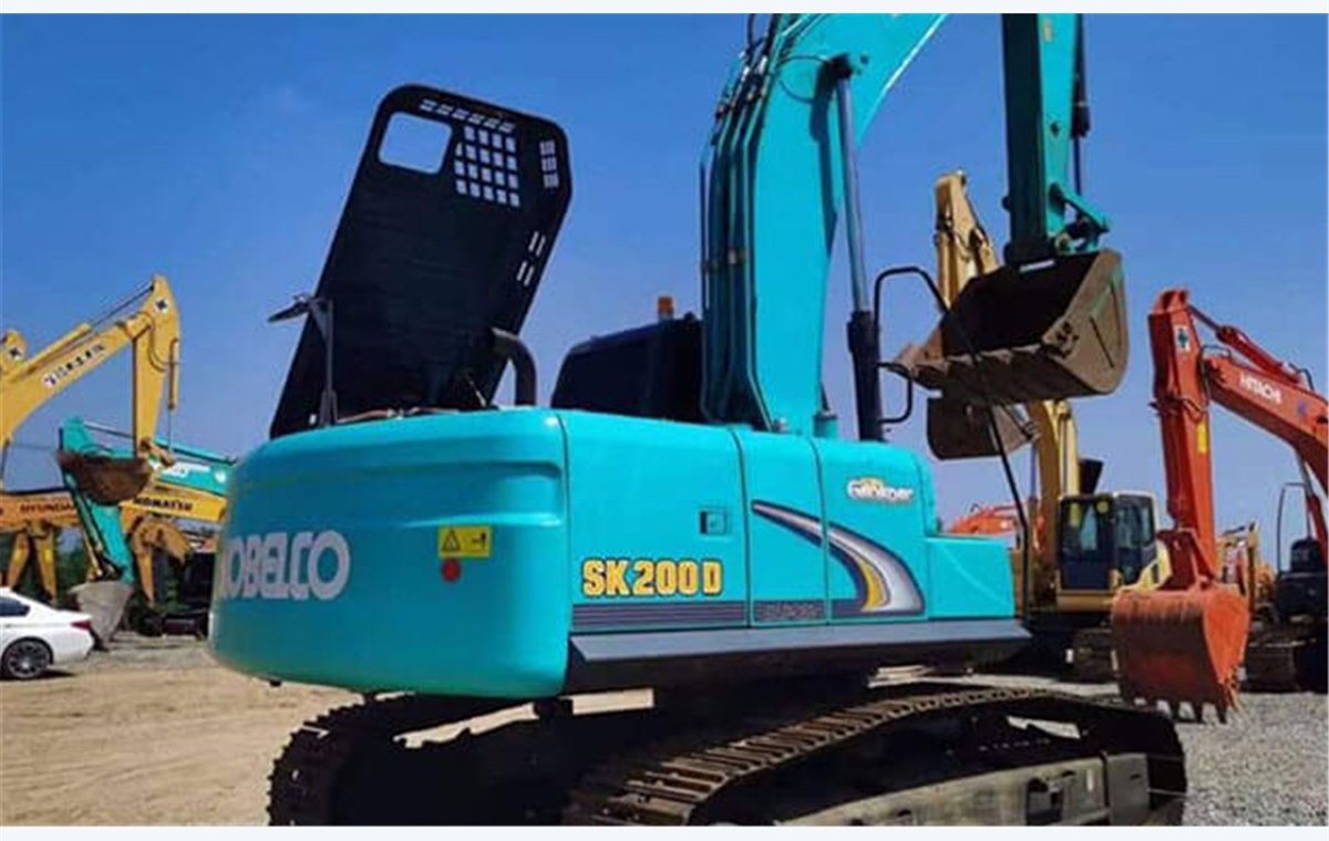 Used Kobelco SK200D Excavator detail photo