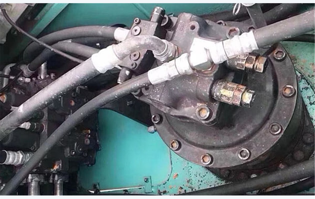 Used Kobelco SK350 Excavator detail photo