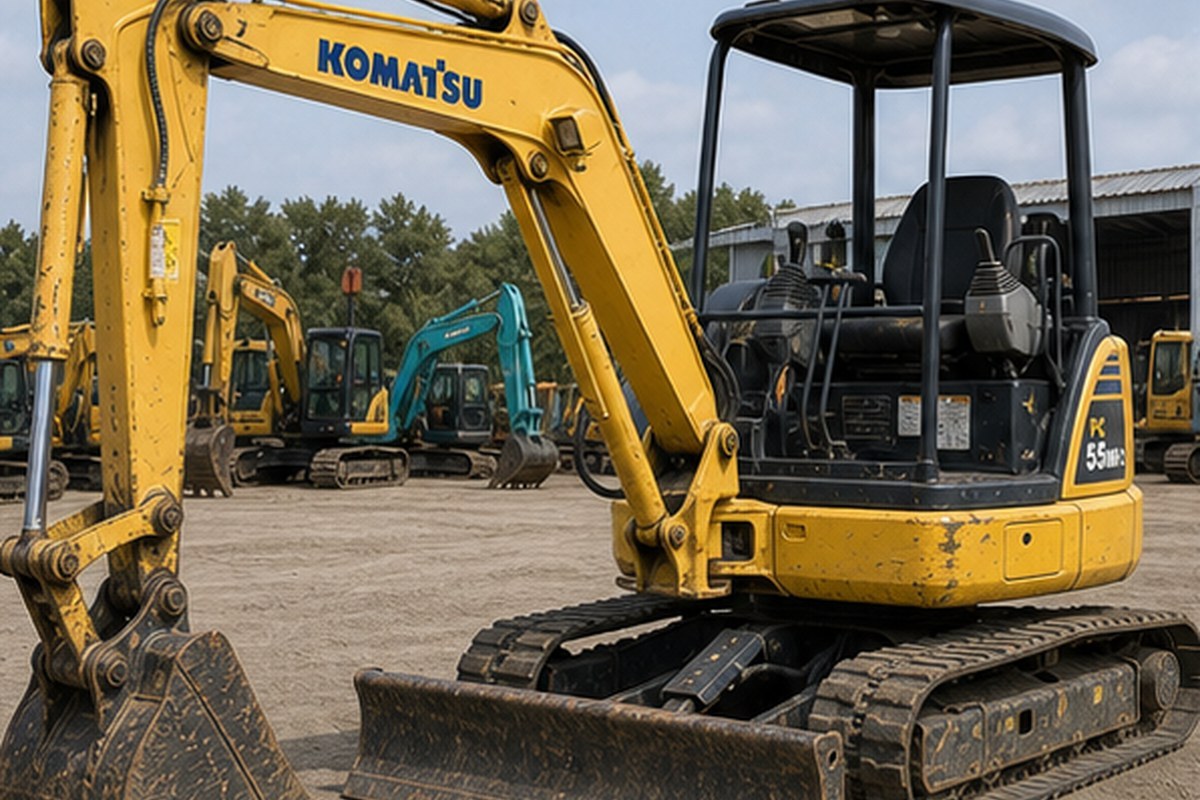 Used Komatsu 55MR Excavator
