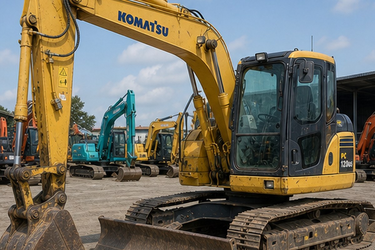 Used Komatsu PC128US Excavator