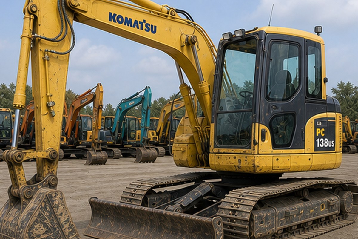 Used Komatsu PC138US Excavator