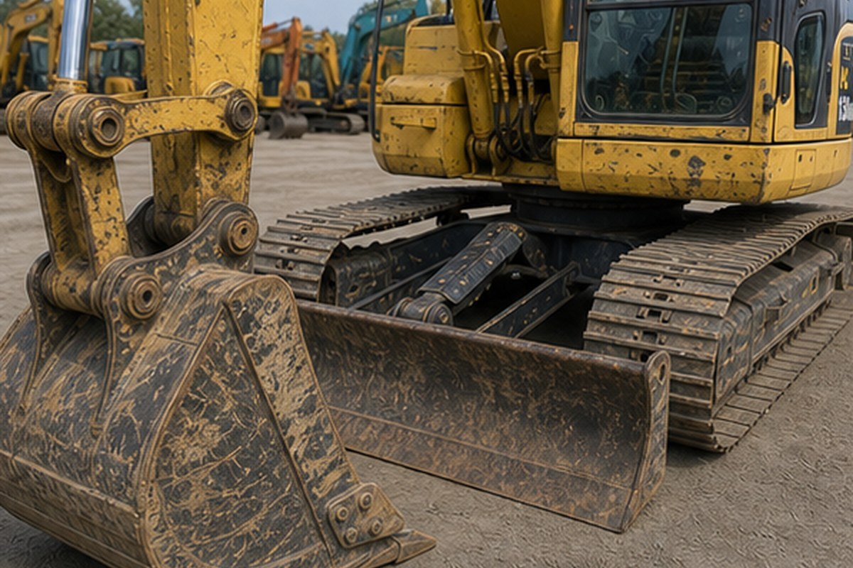 Used Komatsu PC138US Excavator detail photo