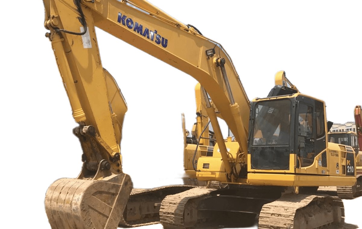 Used Komatsu PC210-8 Excavator detail photo