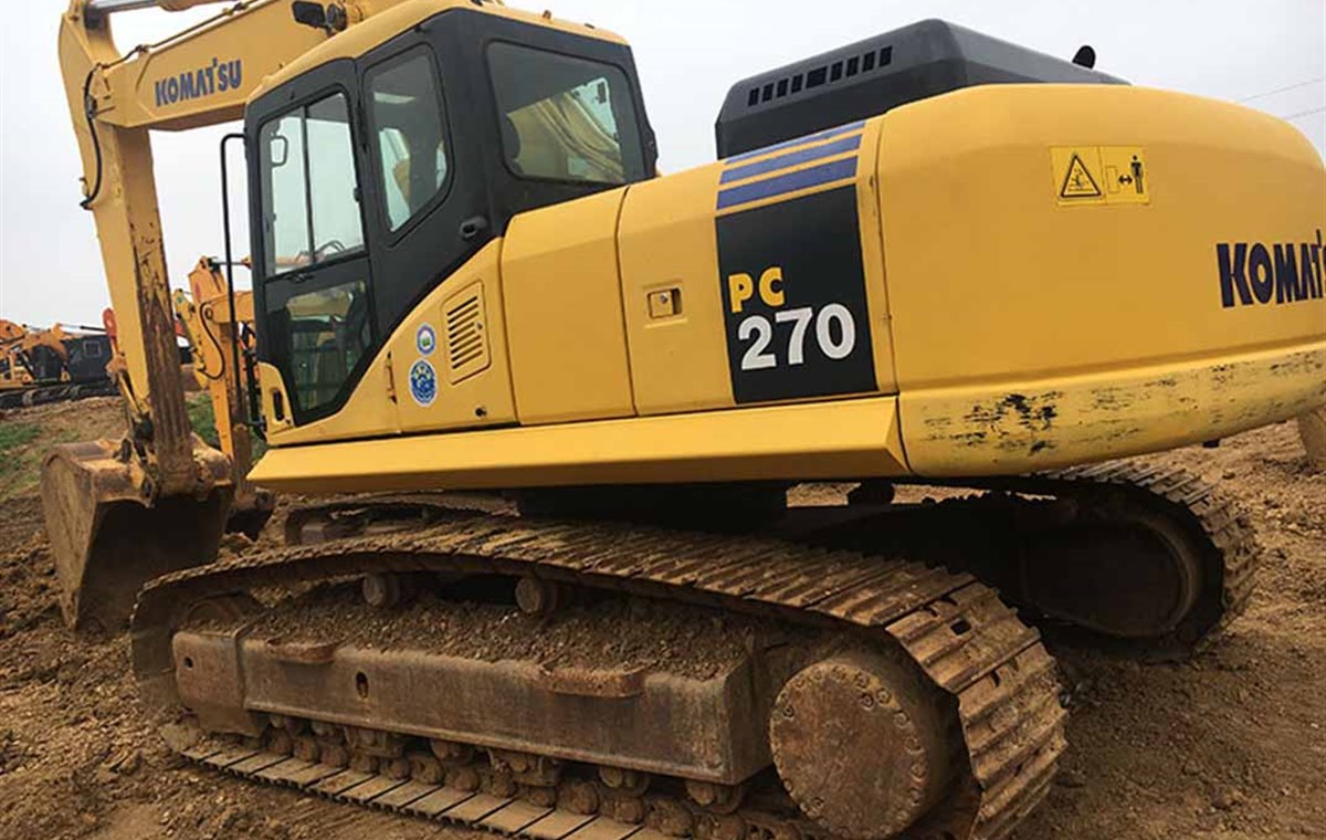 Used Komatsu PC270-7 Excavator