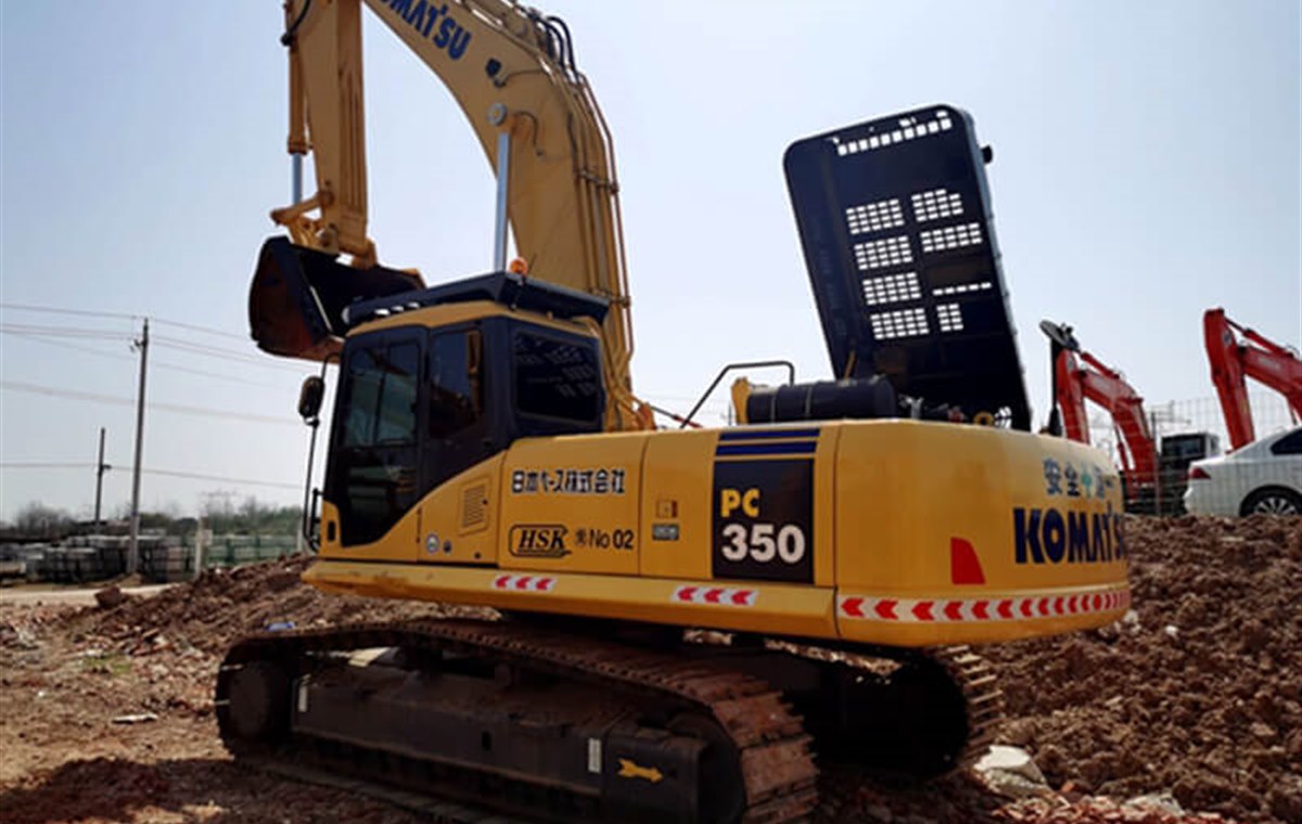 Used Komatsu PC350-7 Excavator