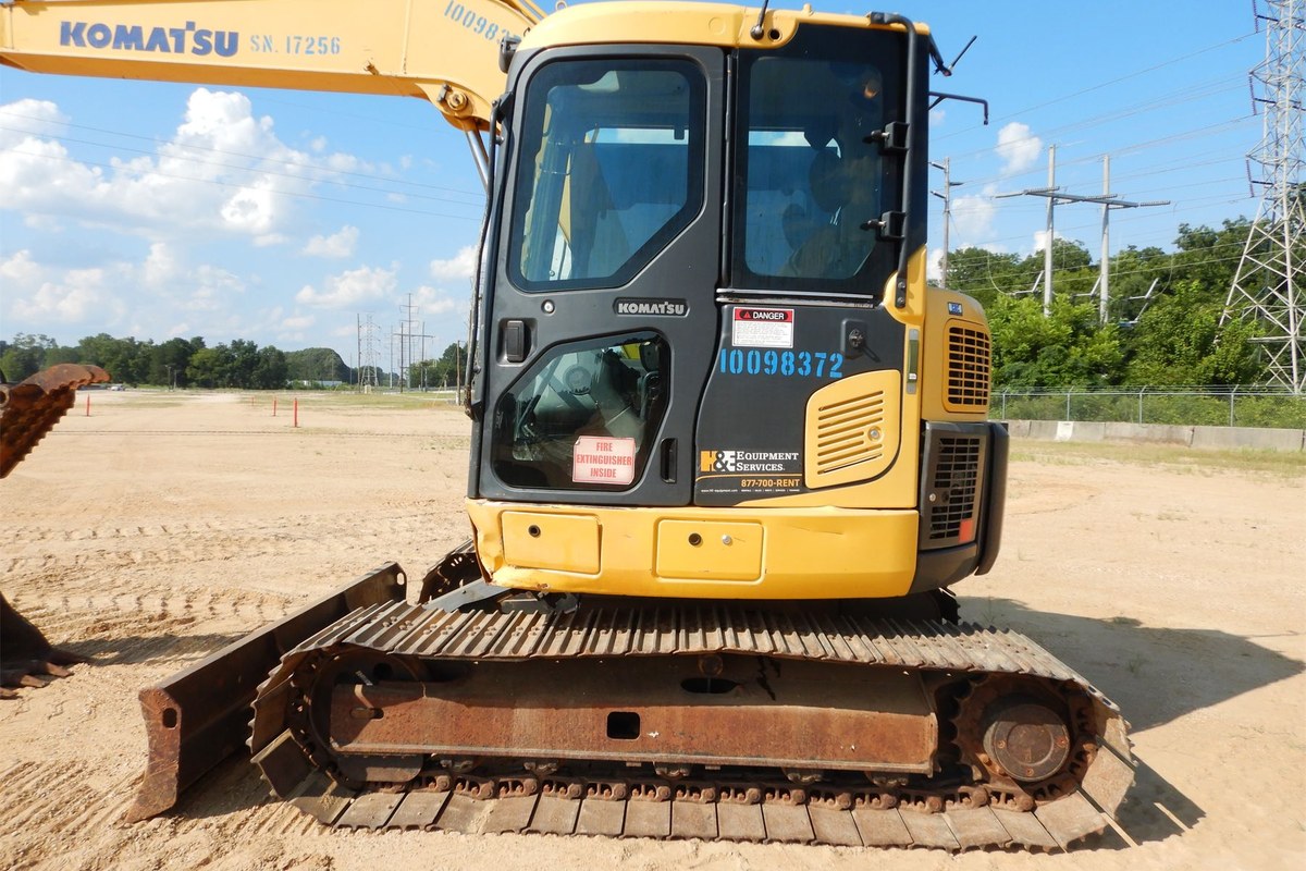 Used Komatsu PC78US-8 Excavator detail photo