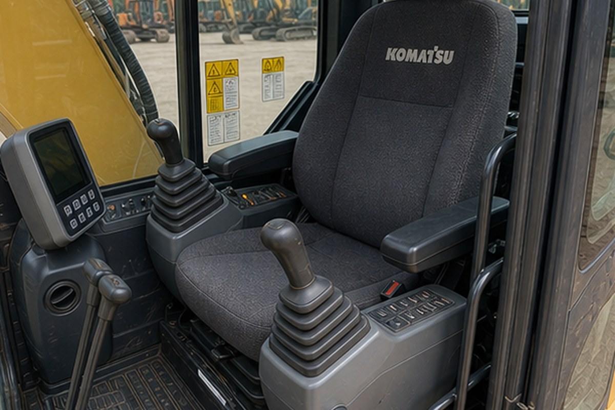 Used Komatsu PC78US Excavator detail photo