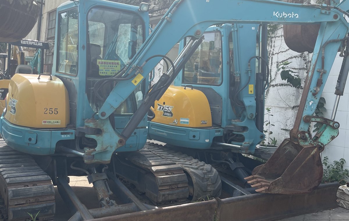 Used Kubota KX 155 Excavator