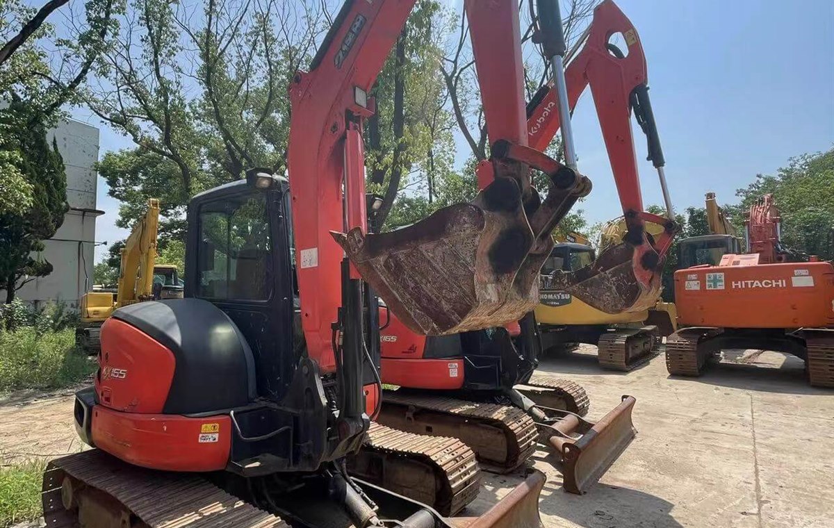 Used Kubota KX165 Excavator detail photo