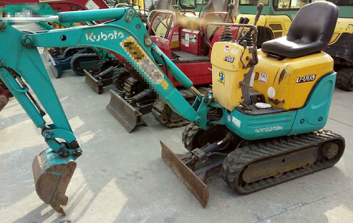 Used Kubota U008 Excavator detail photo