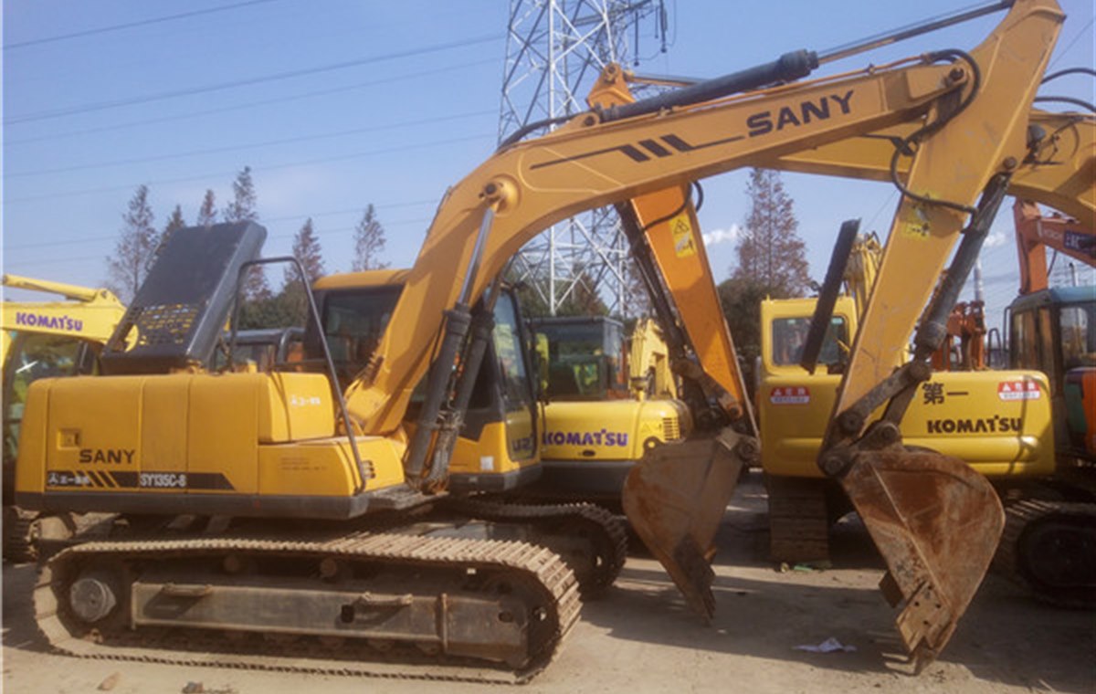 Used Sany SY135C-8 Excavator