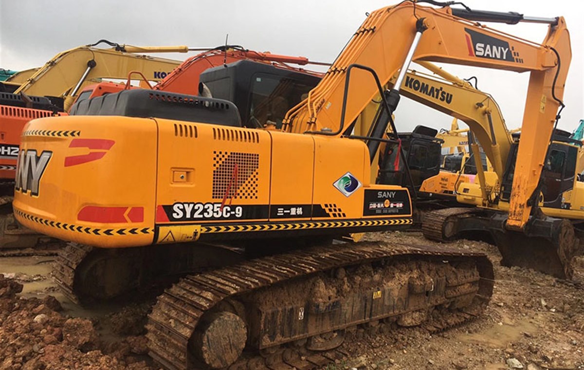 Used Sany SY235-9 Excavator detail photo