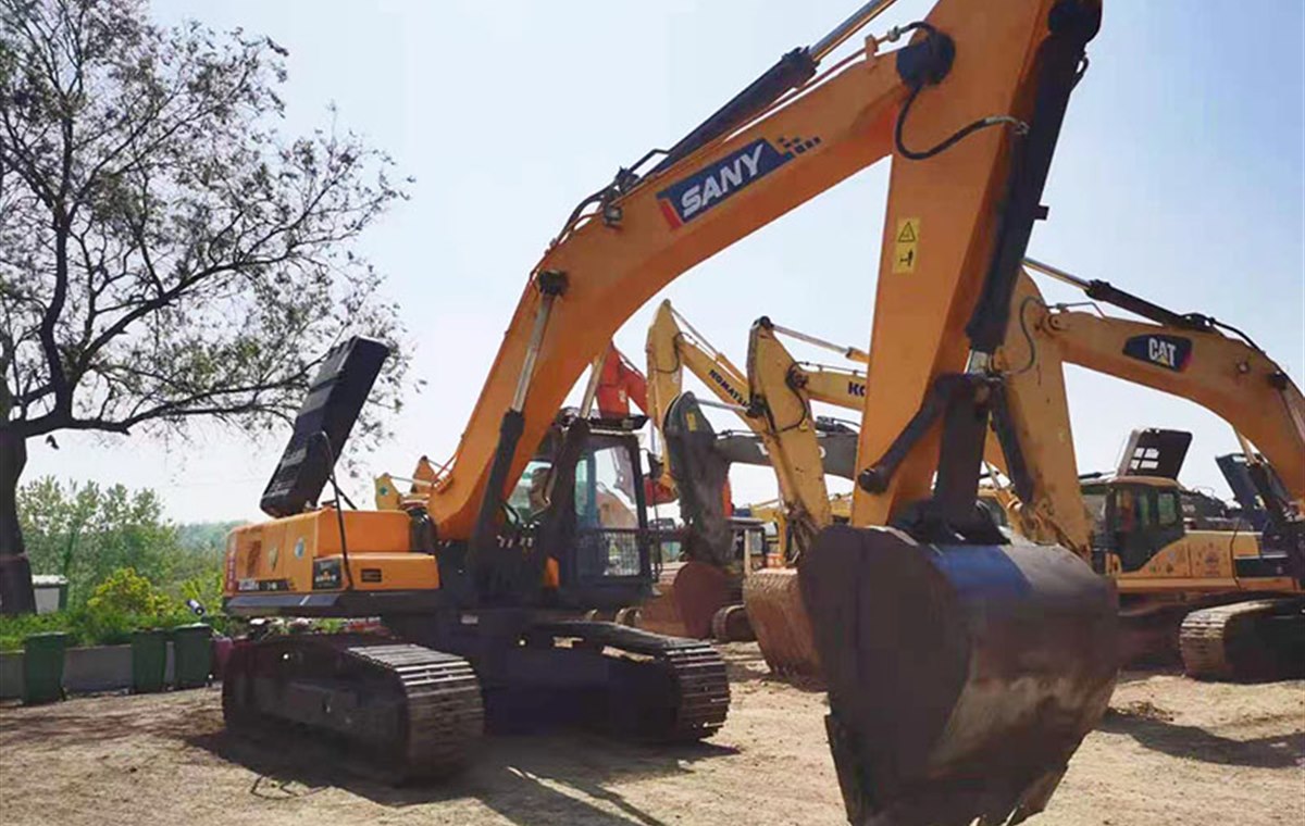 Used Sany SY335H-9 Excavator detail photo