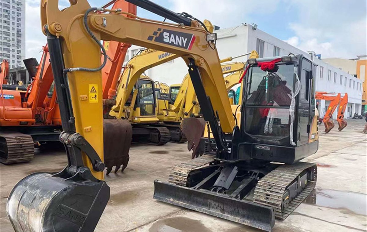 Used Sany SY60C Excavator detail photo