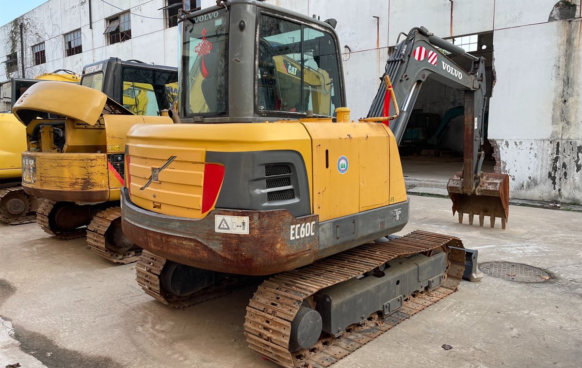 Used Volvo EC60d Excavator detail photo